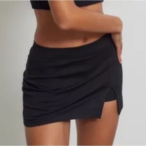 Urban Outfitters Black mini skort